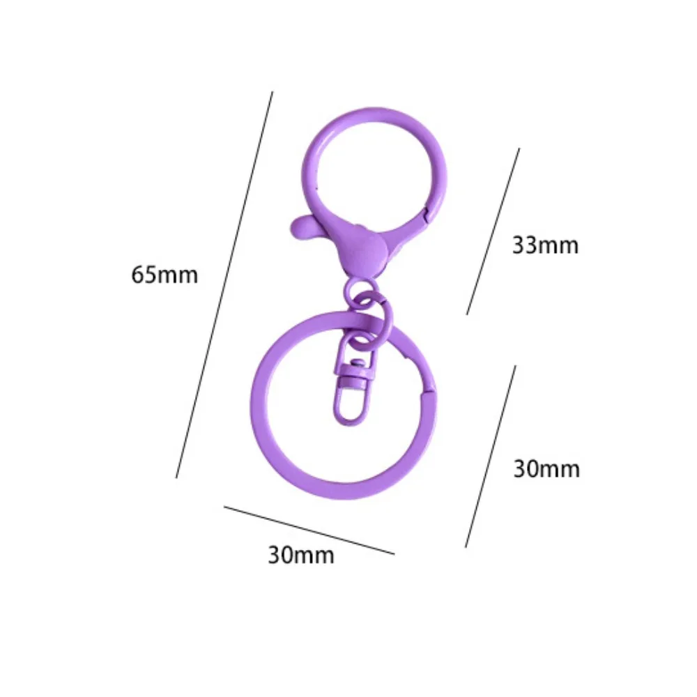 حلقة مفاتيح بإبزيم جراد البحر متعددة الوظائف ، قابلة للحمل ، خفيفة الوزن ، إكسسوارات مجوهرات ، 8 أحرف ، تخفيضات كبيرة