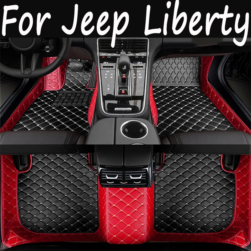 

Car Mats For Jeep Liberty Cherokee KJ 2002~2007 Classic Version Waterproof Floor Mats Foot Mat Alfombrillas Auto Car Accessories