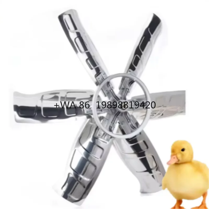 Industrieller, an der Wand montierter Edelstahl-Abluftventilator mit Kugellager und Unterdruck, Axialfluss, elektrischer OEM-Schwerhammer