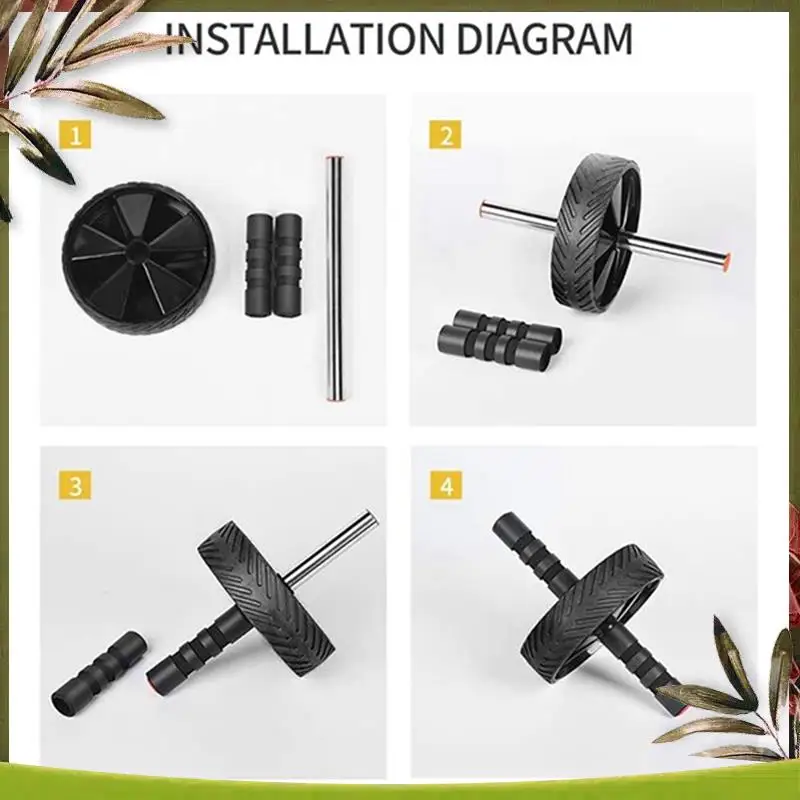 

Reliable-Abdominal Roller Exercise Machine Abdominal Muscle Hip Trainer Fitness Equipment Suitable For Gym Home Fitness