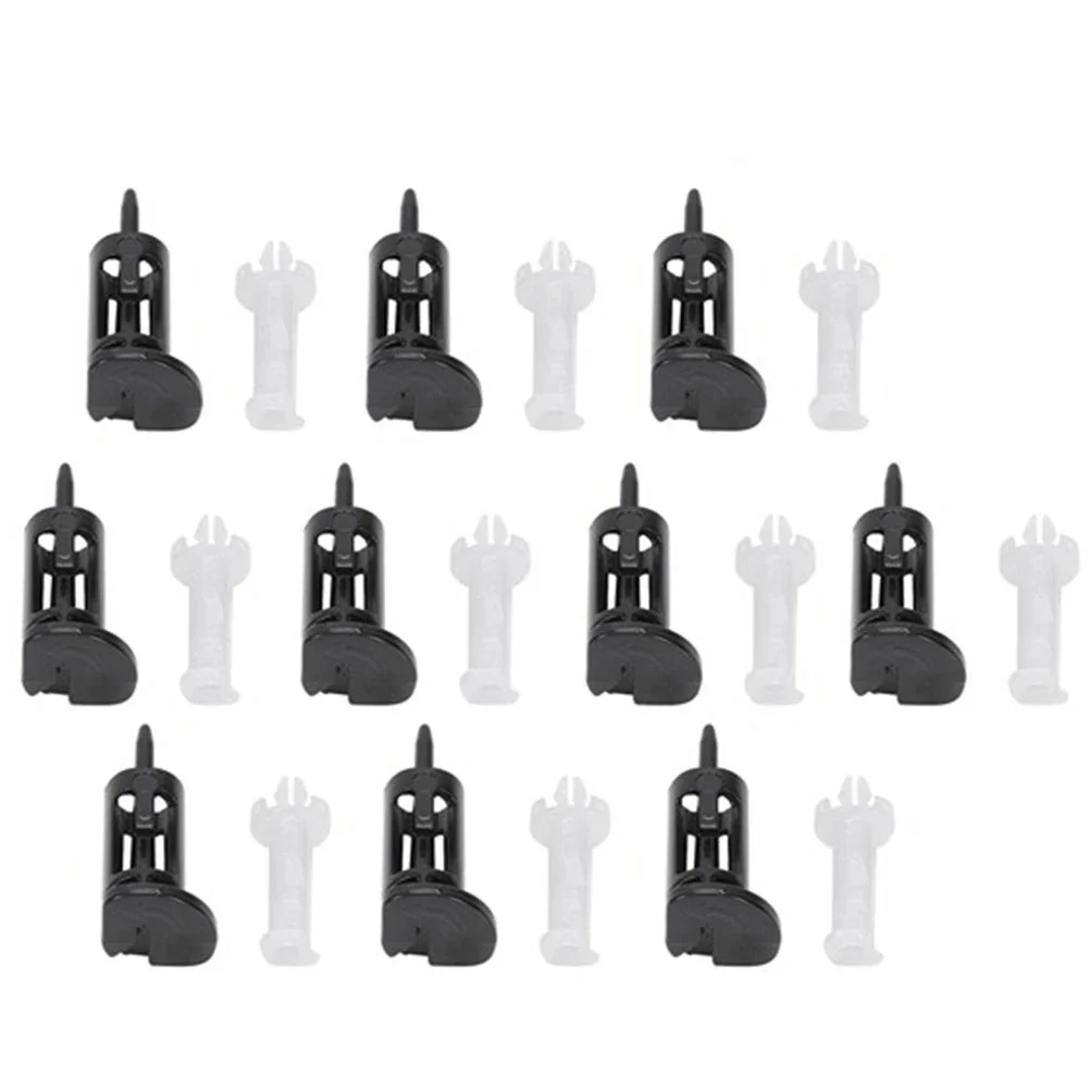 

10Pcs Plastic Mounting Clip for Intel 4 Way CPU Coolers CPU Heatsink Cooler Fan Nh stem Fishing pole C scales Calculator Knives