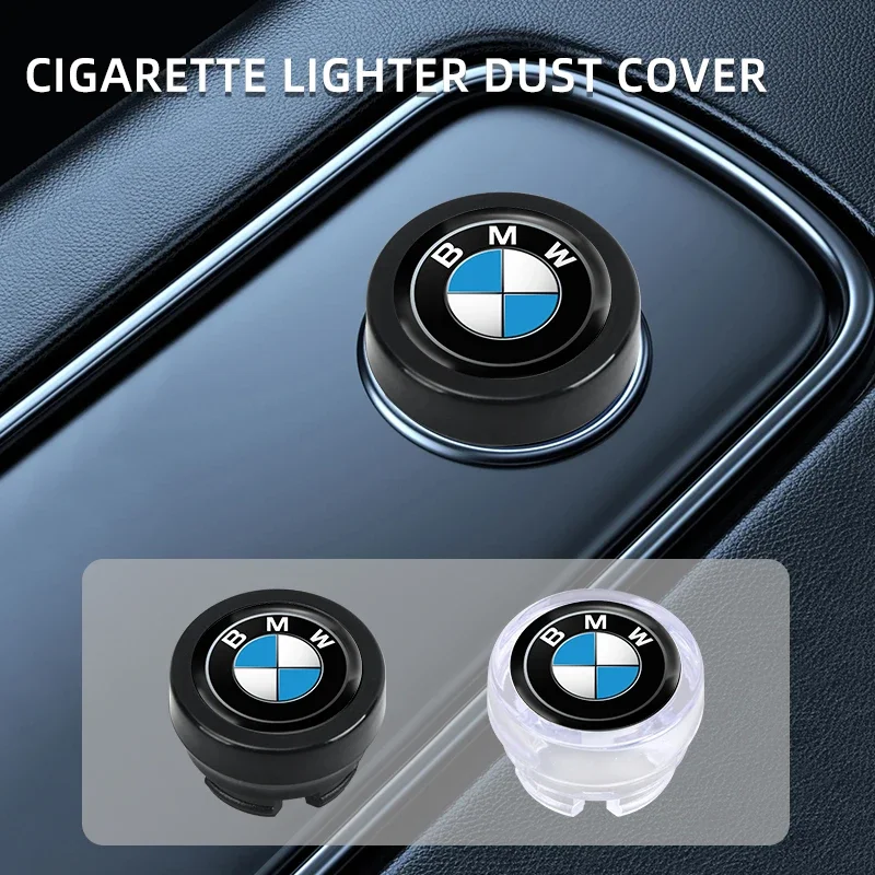 Car Cigarette Lighter Cover DustProof Decoration Cap For BMW Series i3 i4 G07 G06 G05 G02 G01 F48 F39 G42 G30 G20 G26 F01 F02