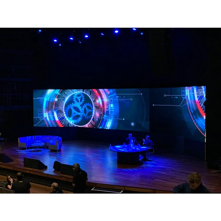 Tela interna com display LED Pixel fino P2.6 Aluguel Formas criativas Estágios de concerto Fundo Painel 500x500mm