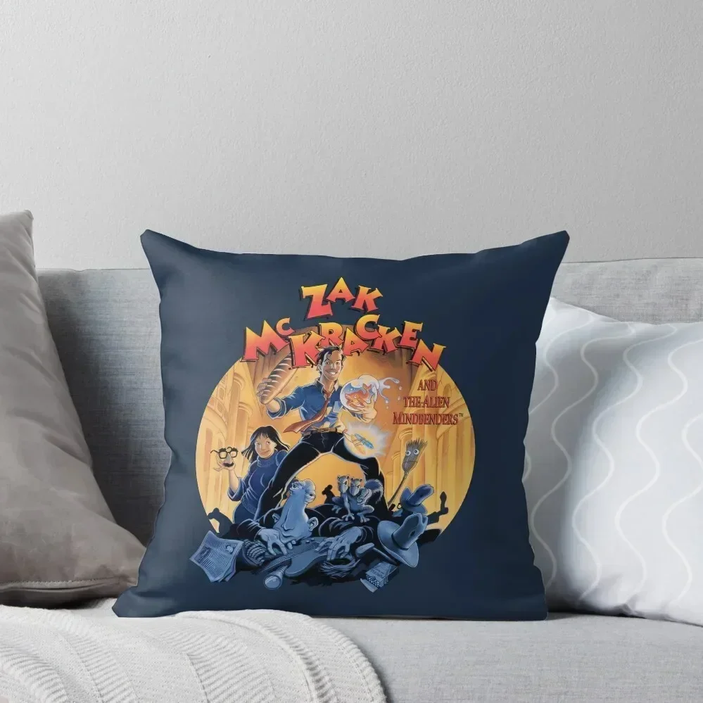 

Zak McKracken cutout Throw Pillow Pillow Case Christmas Custom Cushion pillow