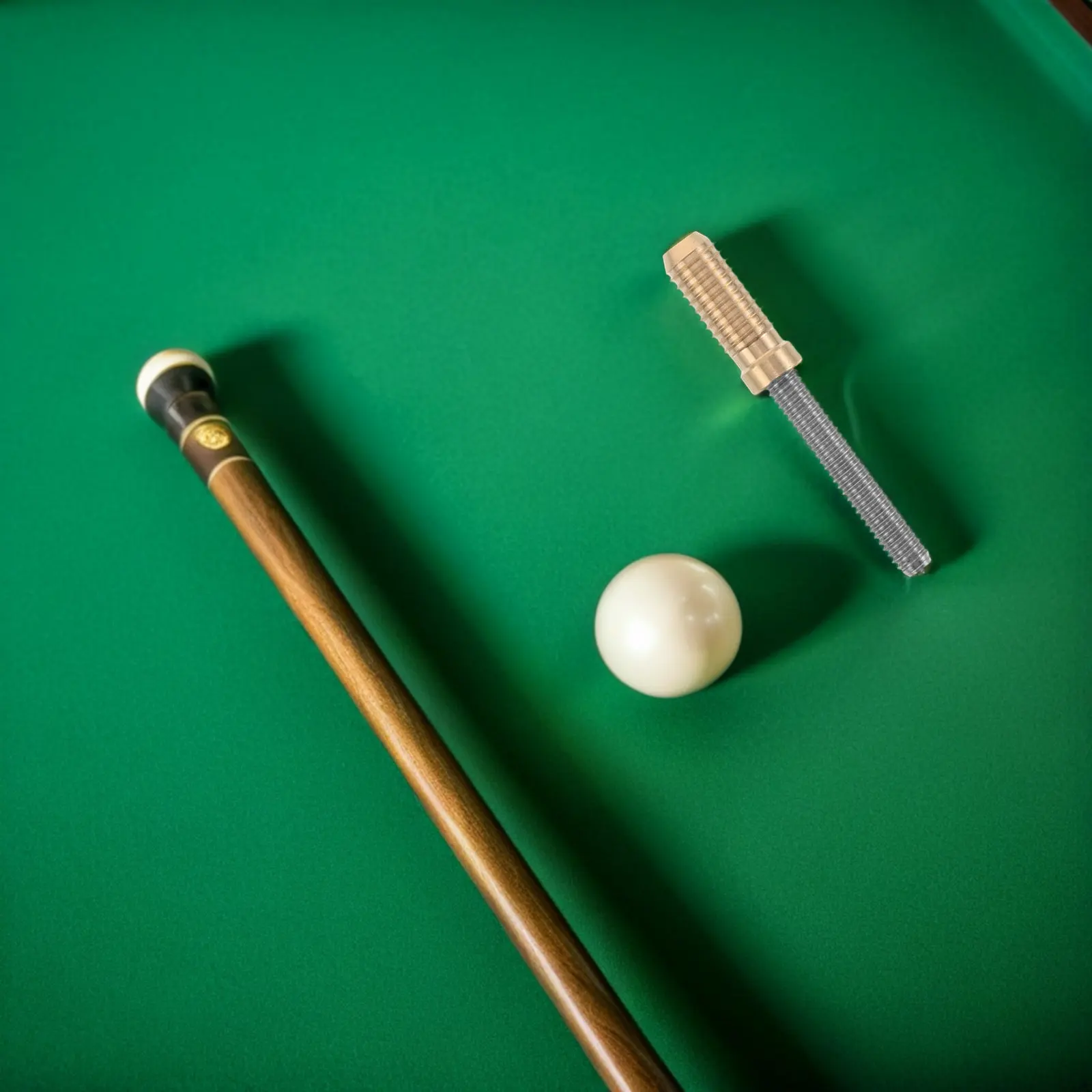 

Billiard Cue Joint Pin Insert 18 Tooth High Strength Stainless Steel Pool Cue Extender for Stable Accurate Shooting and