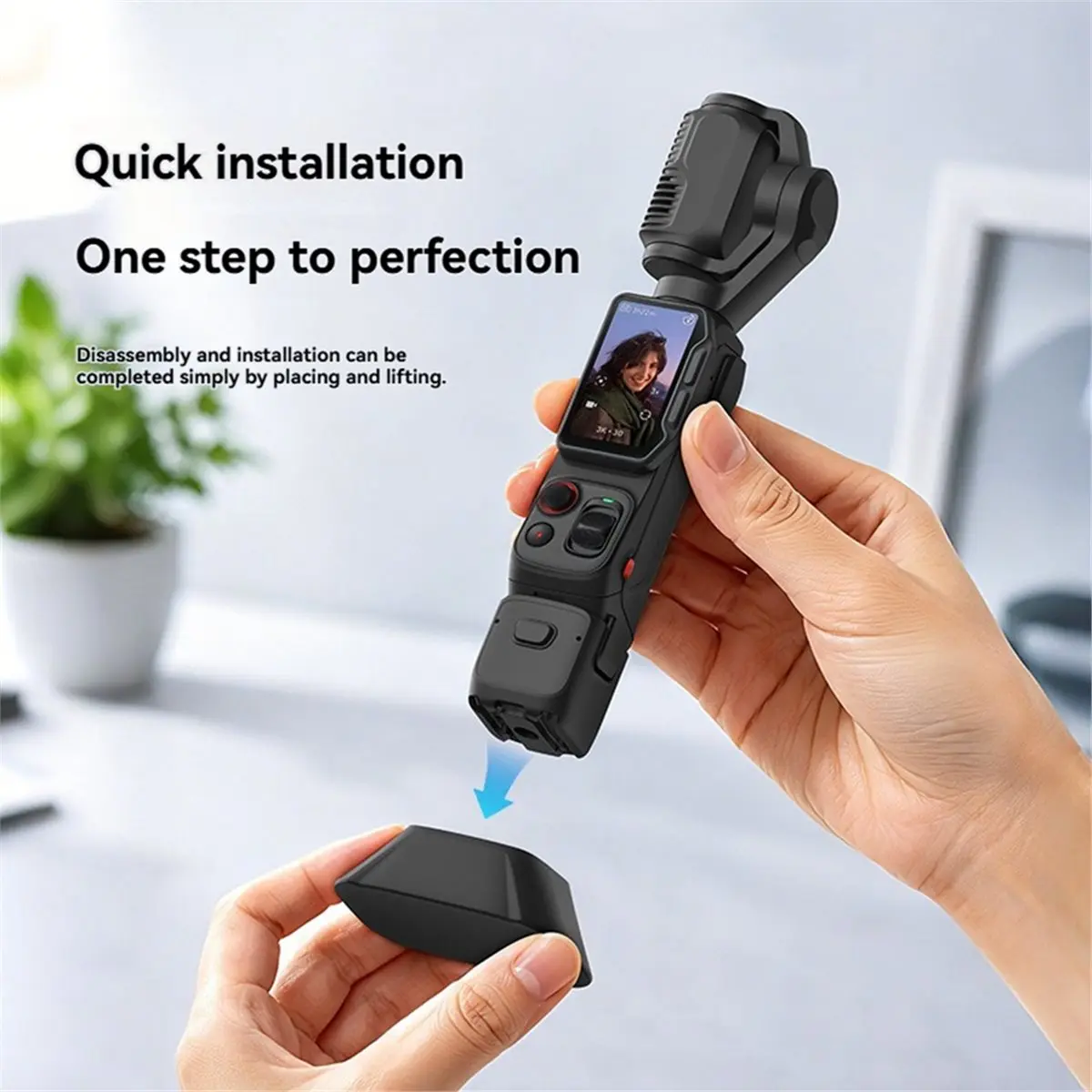 【MUST-HAVE LIST】 Silicone Base for Luna Ultra Camera Dock Desktop Anti-Skid Fixed Extension Base Stand Quick Release Accessories