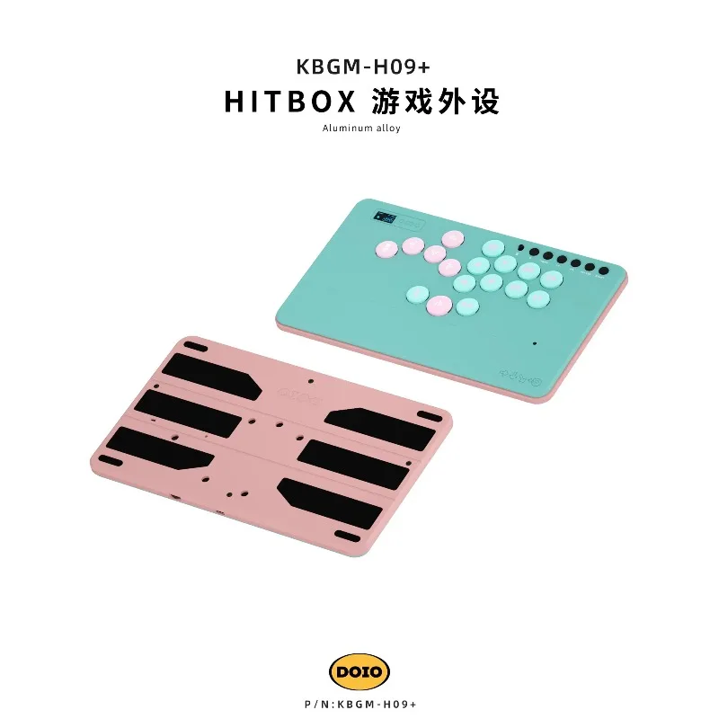DOIO HITBOX KBGM-H09 Plus HE Aluminum Alloy Upgradable Wireless