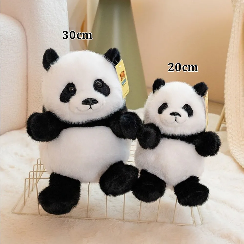 Cartoon Flip-over Monkey Plush Toys Throw Pillow 20/30cm Panda Stuffed Animal Comforting Doll Plump Plush Doll Xmas Gifts