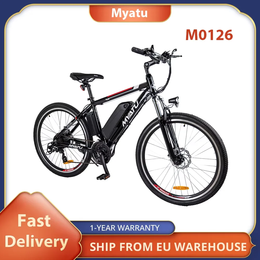 Touroll U1 29 MTB Electric Bike with 250W Motor, 13Ah Li-ion Battery, 65KM Range, 29x2.25' CST Off-Road Tires Mountain E-Bike