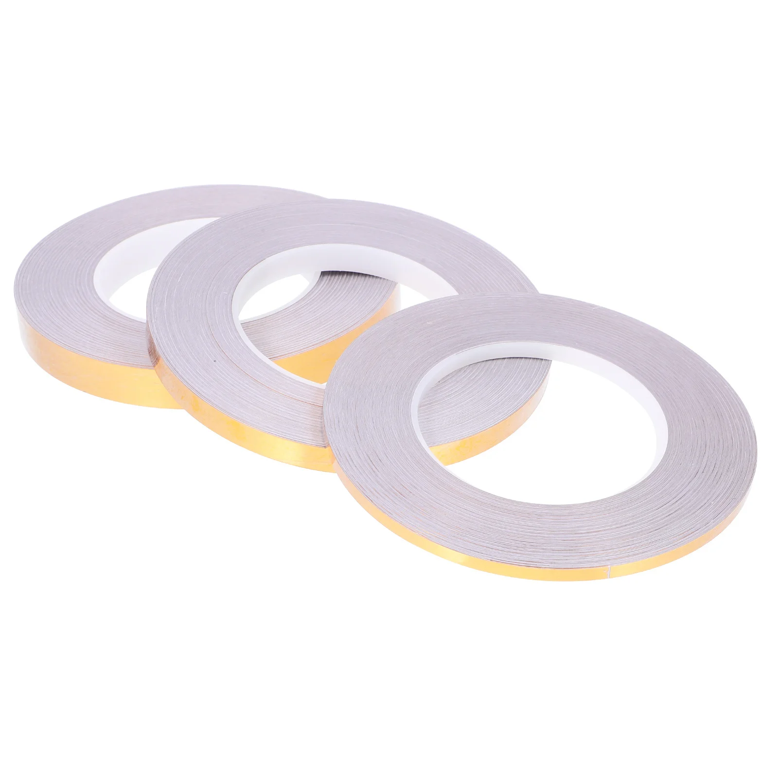 

3 Rolls Self-Adhesive Waterproof Caulking Strip For Floor Tiles Gaps Bathroom Seam Sealant Tape Pvc Durable Easy Clean