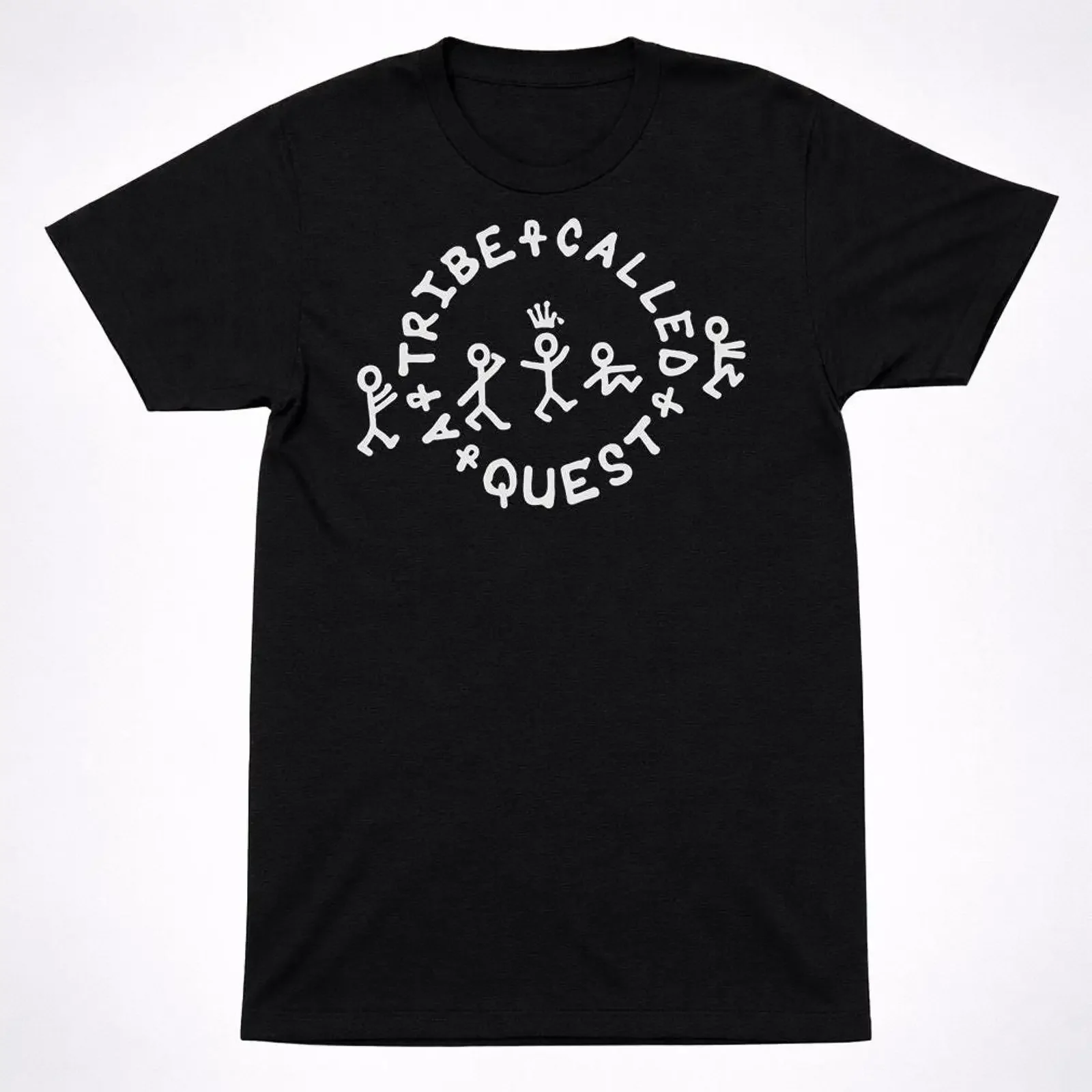 A Tribe Called QuesT T Shirt Hip Hop Rap Logo Retro Vintage Style Fans vintage Washed homme Top For Everyday Wear Stretched