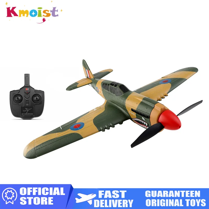 Xk A220 Wltoys zdalnie sterowany samochód P40 4Ch samolot szybowiec pilot zdalnego sterowania 384 rozpiętość skrzydeł 6G/3D stabilność elektryczny