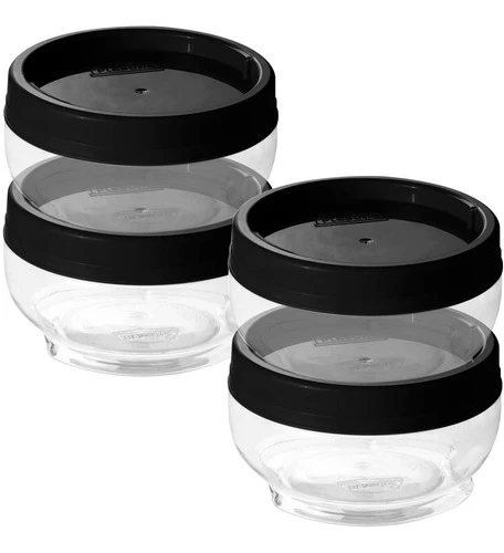 Plastic Organizers Stoptable Pots Gire And Lock Color Preto155