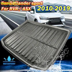 Tailored For Mitsubishi Outlander Sport RVR ASX 2010 - 2019 Boot Cargo Liner Tray Trunk Mat Luggage Floor Carpet Tray Waterproof