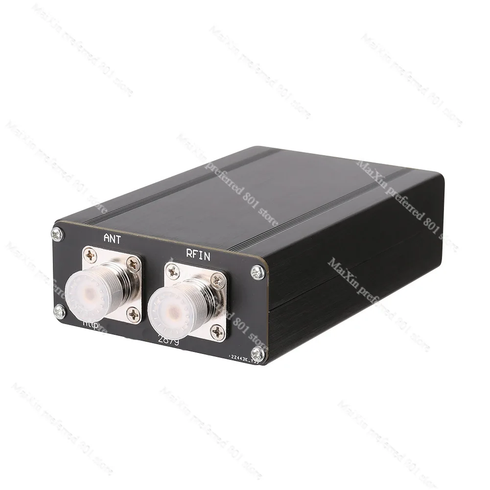 ATU-100 1.8-55 Mhz Mini Automatic Antenna Tuner 0.96 inch Finished Rechargeable Edition with Housing