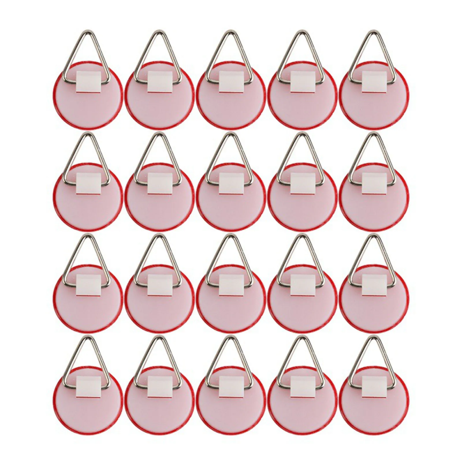 Practical Plate Hangers  20 Pack Disc Plate Hooks  Invisible Hooks  Secure Plate Hanging  Convenient Kitchen Assistant