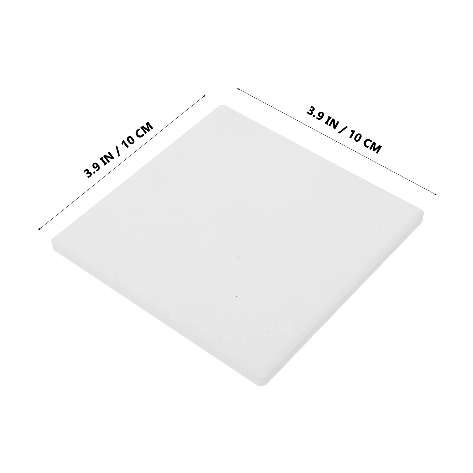 12Pcs Blank Ceramic Tiles Unglazed Coasters DIY Painting Ink Art Acrylic Pouring Crafts Tiles Blank Coasters Pouring Tile Art