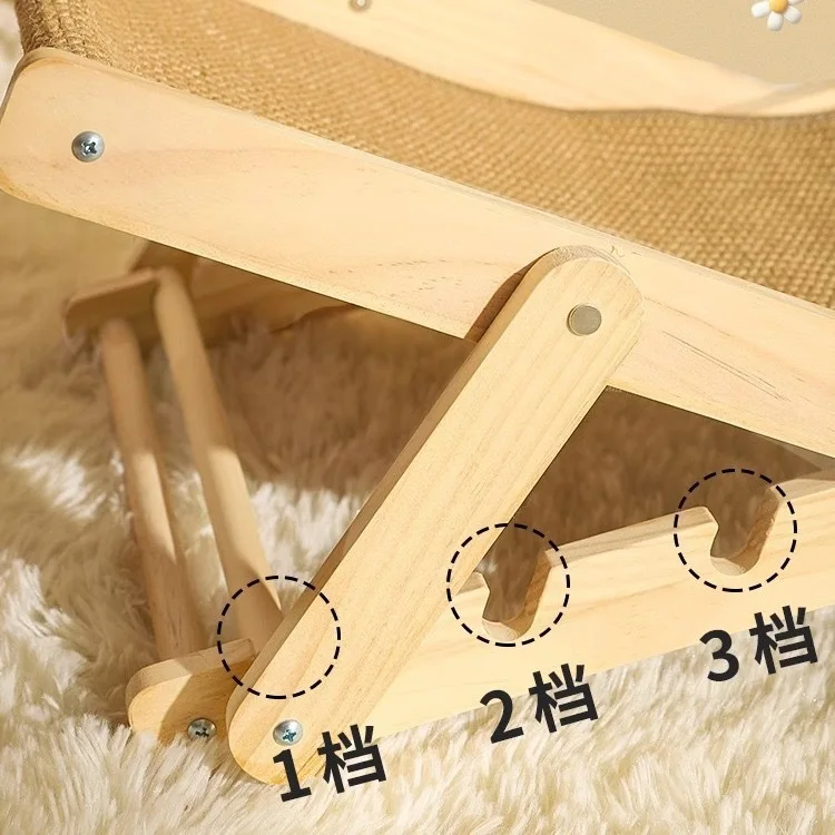 Rascador para gatos con cama y sisal: protector de sofá - imagen 2
