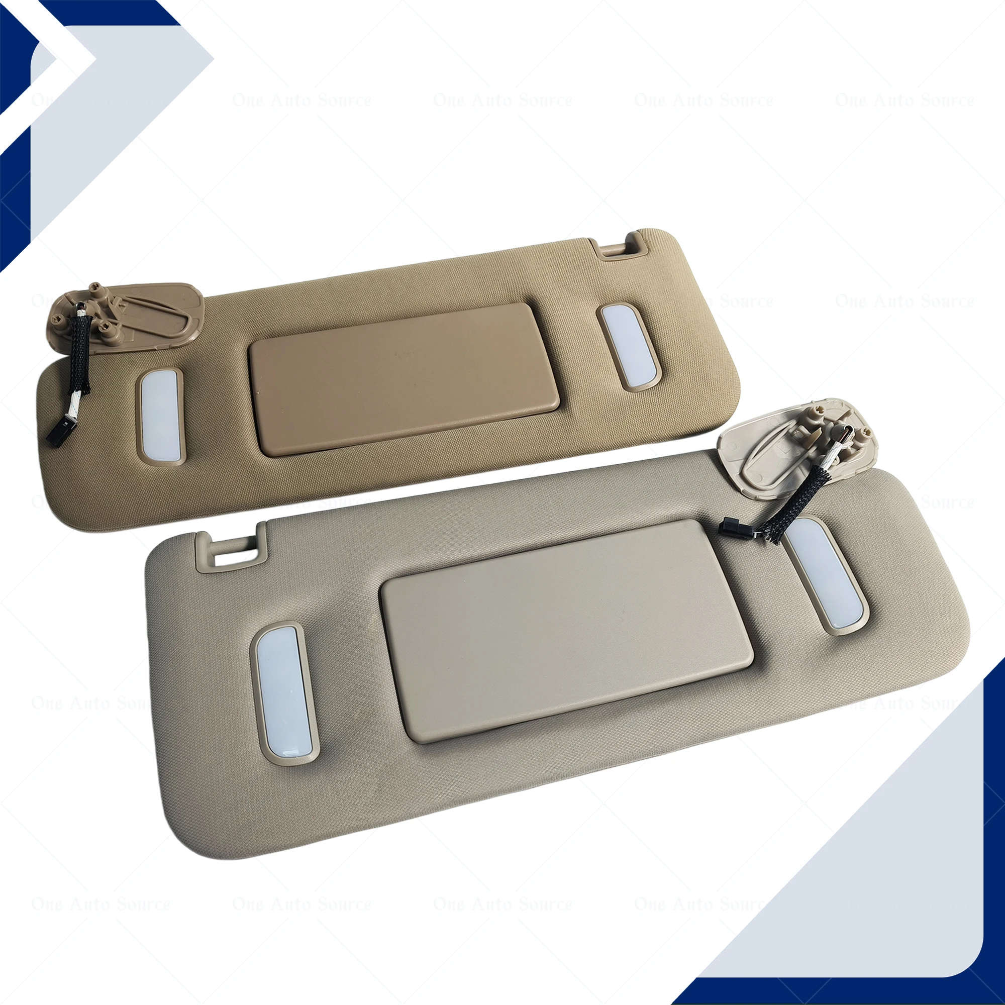 

For Chevrolet Suburban 1500 2500 2007 2008 2009 2010 2011 2012 2013 2014 Sun Visor Driver Passenger Sunvisor 22850306 22850307