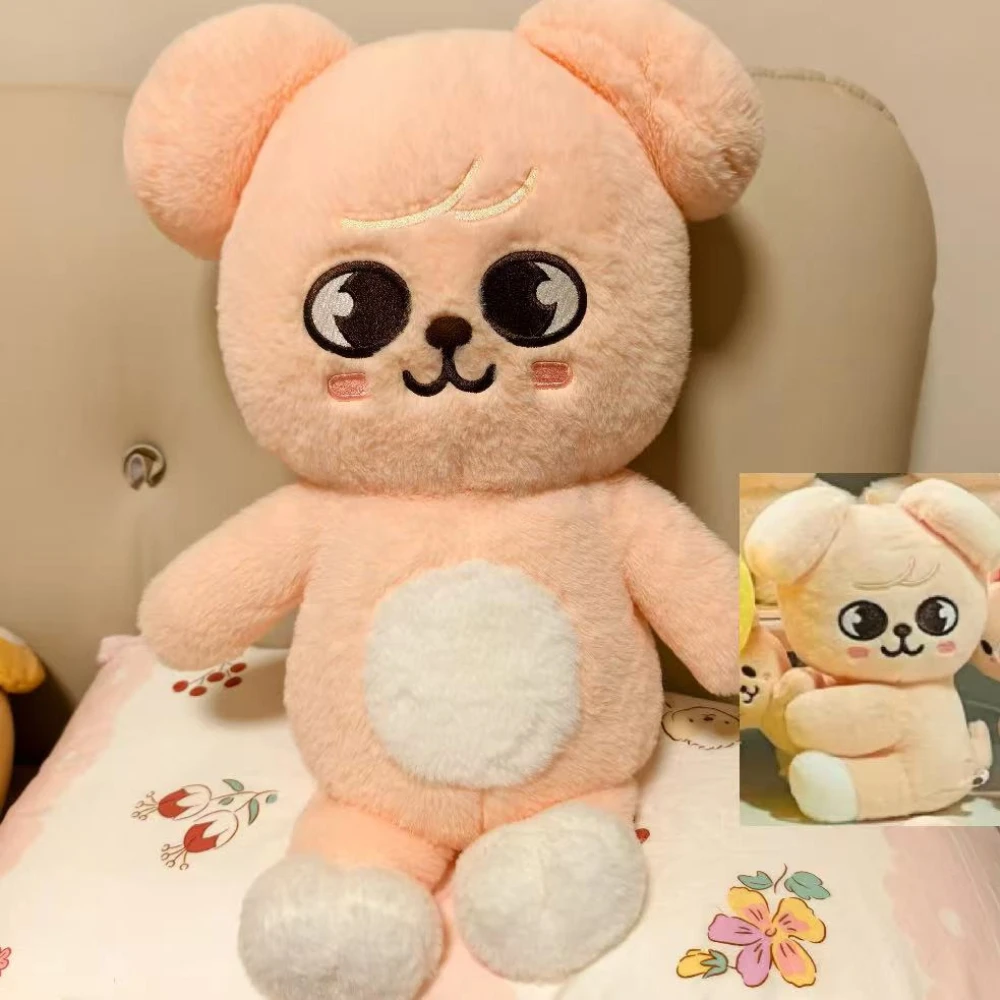 

New SKZOO Teddy Plush Hug Pillow Doll Fans Gift Plush Toy Seoul FM Week Cloak Doll Magic School Kid Birthday Gift