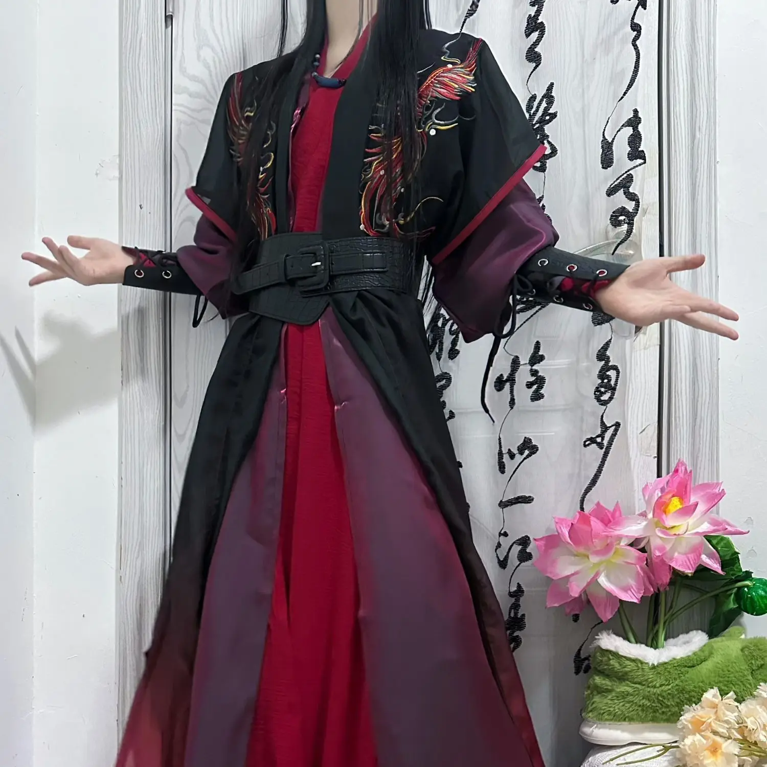 hanfu-yanyu-original-traje-de-cosplay-de-moda-para-hombre-y-mujer-bordado-estilo-antiguo-oscuro-conjunto-de-tela-de-lino