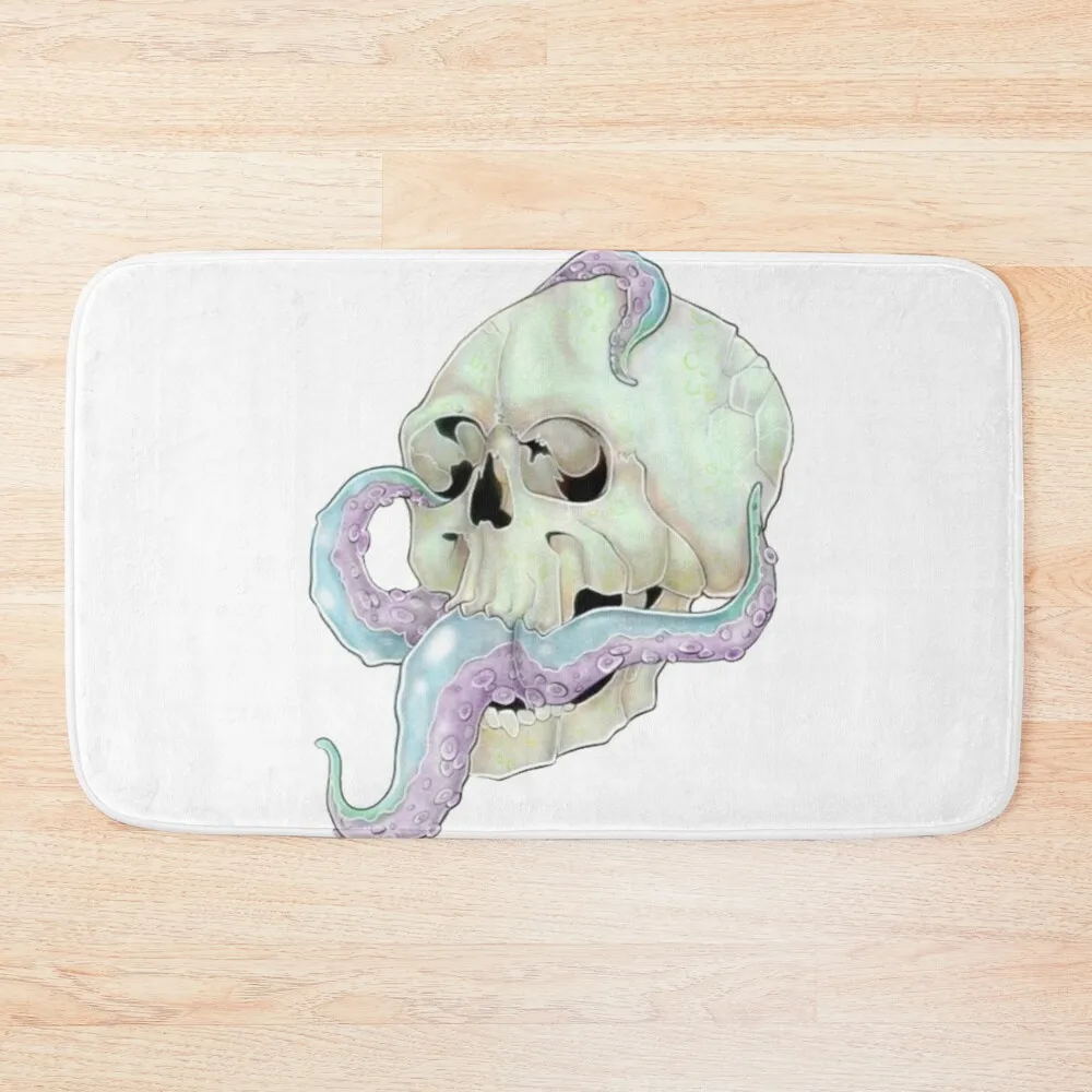 

Octo Skull Bath Mat Bathroom And Shower Products Waterproof Bathroom Rugs Mat