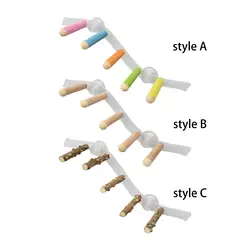 Suction Cup Wood Perch Toy Bird Perch Toy Wood Bird Perch Window and Shower