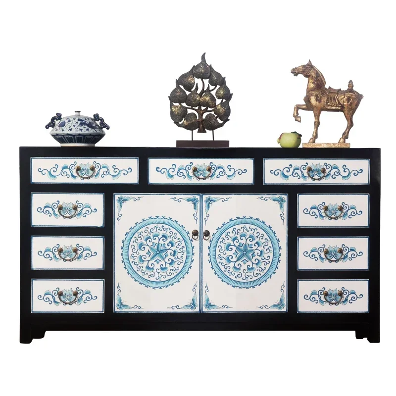 Picture 5: Household kitchen locker painted storage decoration