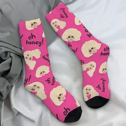 Trixie Mattel Katya Rupaul's Drag Race RPDR Oh Honey Socks Spring Pink Stockings Men Medium Socks Skateboard Anti Skid Socks