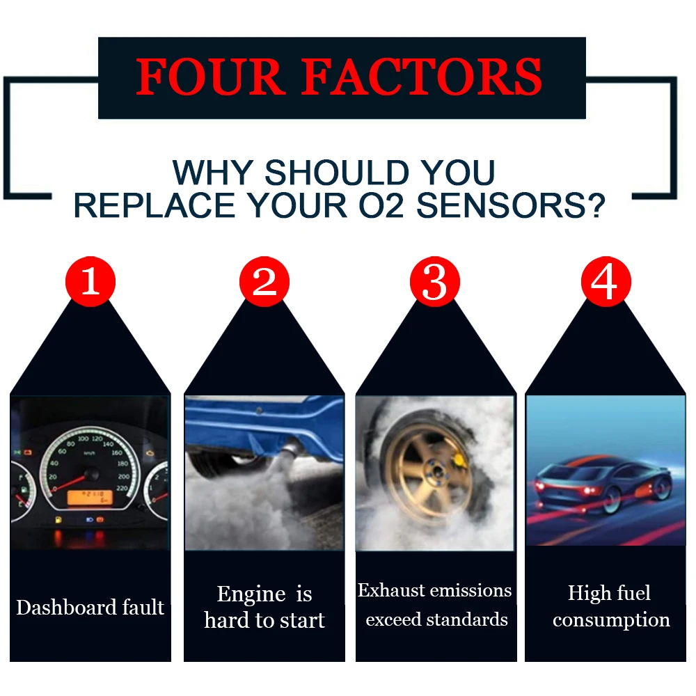 مستشعر الأوكسجين O2 مستشعر لامدا مستشعر نسبة الوقود الهوائية لنيسان كويست 350z ألتيما ماكسيما إنفينيتي FX35 FX45 G35 M35 M45 234-4312 #5