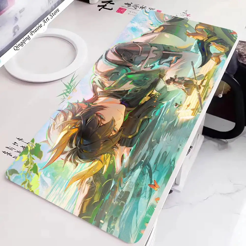 Dan Heng Anime H-Honkai Star Rail Mousepad Non-slip Suitable For Office Computers Laptops E-sports Game Desk Mats XXL Keyboard