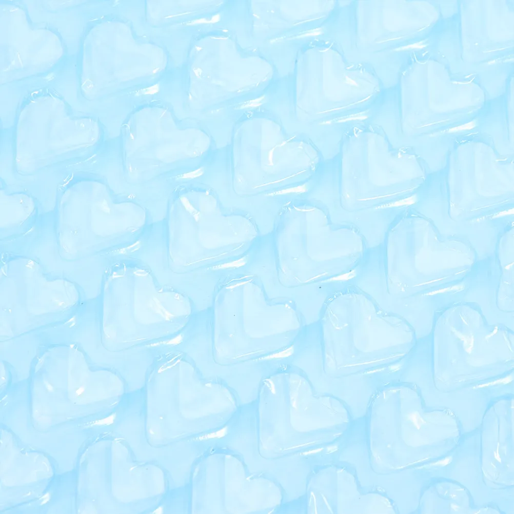 100Pcs Bubble Envelope Bags Heart Shaped Shockproof Bubble Pouches Mailing Packaging Cushioning Shipping Bags
