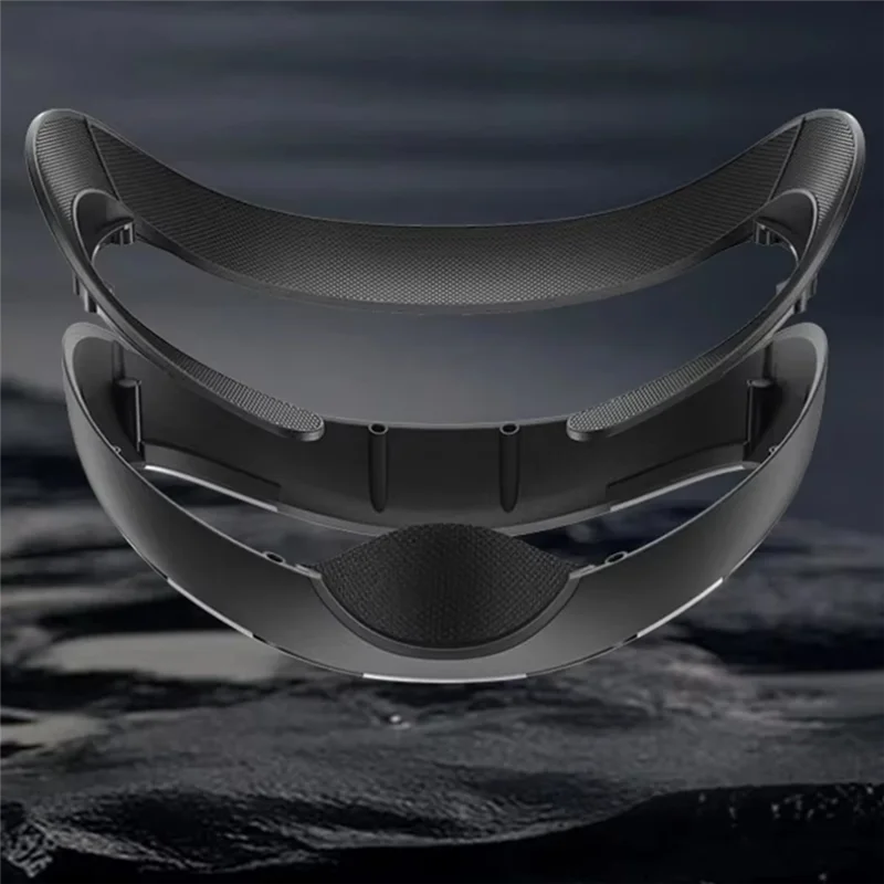 RISE-For Vision Pro VR マスク クイックチェンジ磁気設計 デュアルフォーム人間工学に基づいたヘッドセット 顔のストレスを軽減 簡単なクリーニングマスク