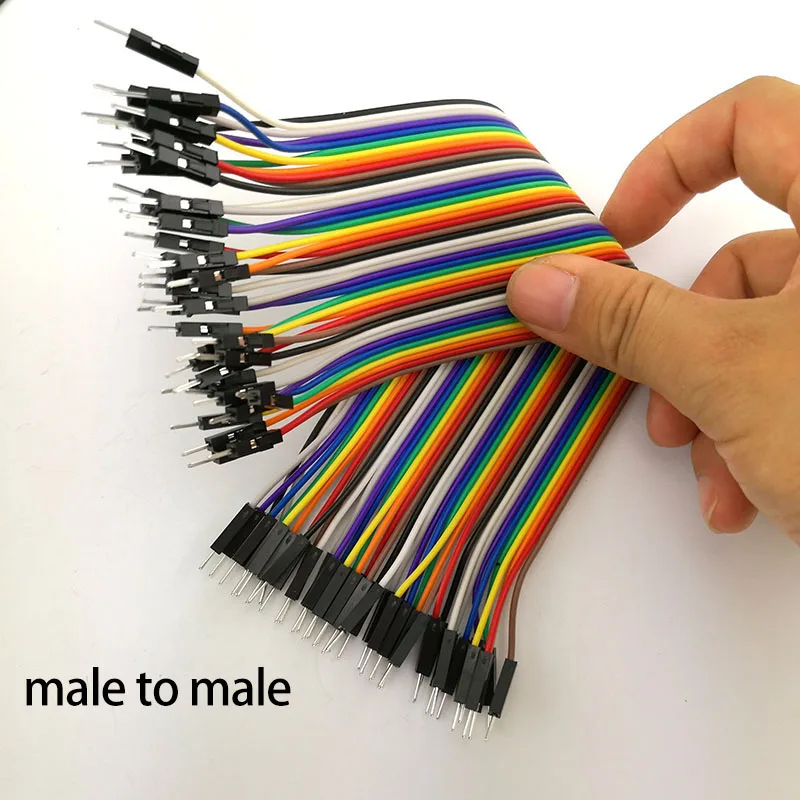 10/20/30cm Male To Male Female To Female 40Pin Jumper Wire Connection Line Breadboard Jumper Cable For DIY Kit C3