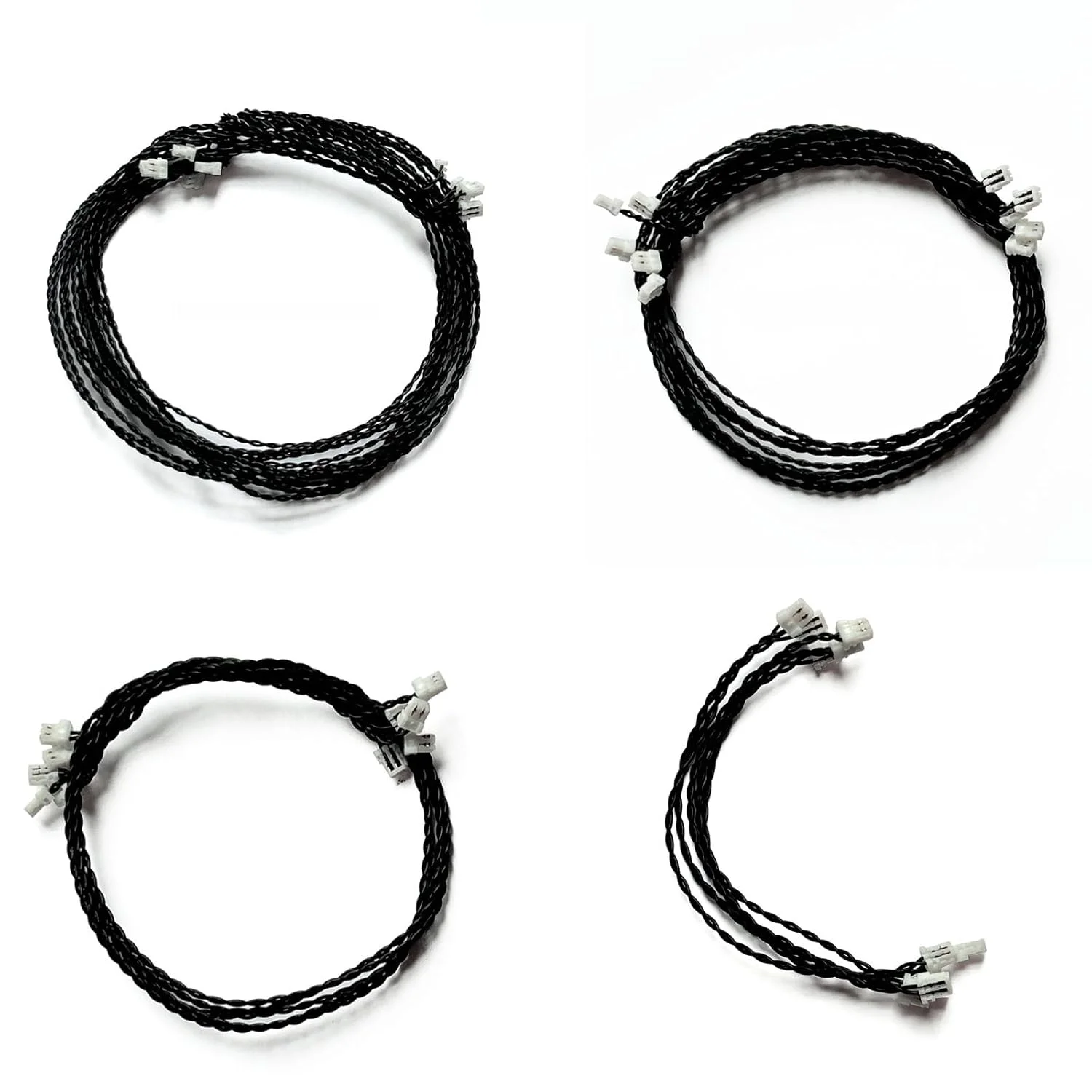 LYBMTWF 5pcs 0.8 Mm 2 Pin Conecting Cable DIY Accessories For Led Light Kit Compatible With Building Blocks Model