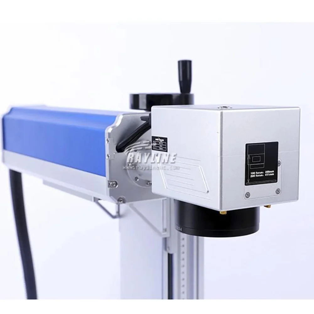 Desktop Split 30w 50w 100w Metal Laser Engraving Machine JPT Mini Fiber Laser Marking Machine For Jewelry Stainless Plastic
