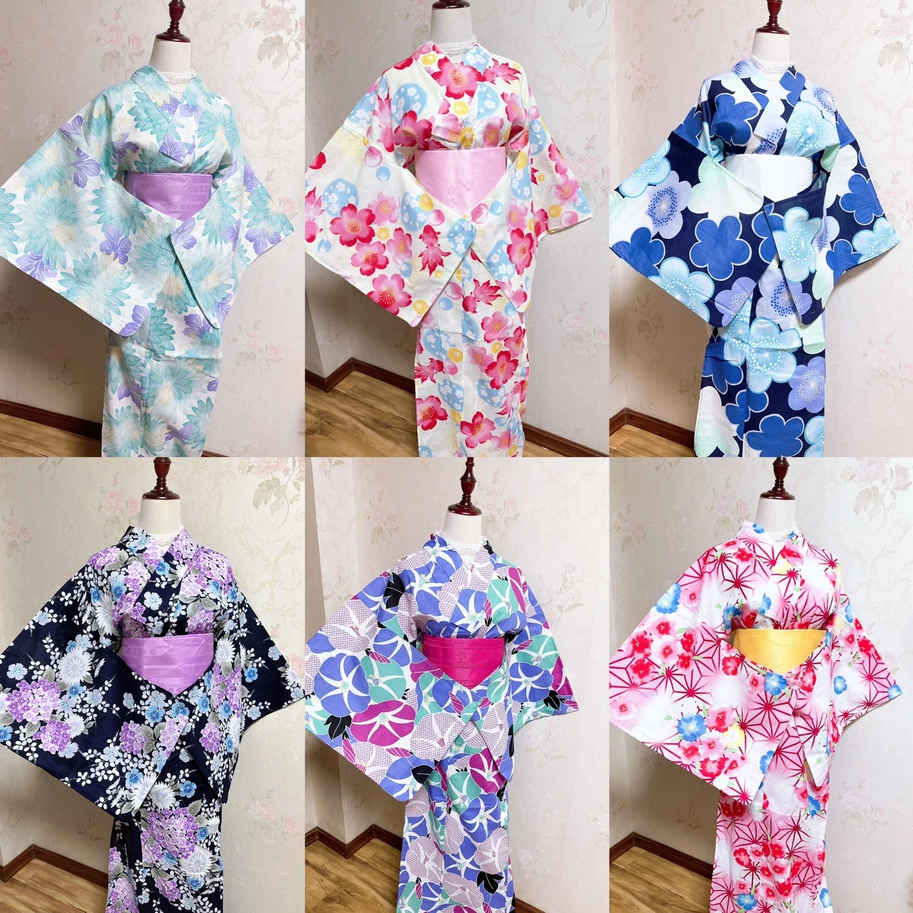 

Traditional Women's Kimono Batobe Pure Cotton Fabric Sle Photoaphy Conference Pure Original Japanese Costume Ladies' Fa...