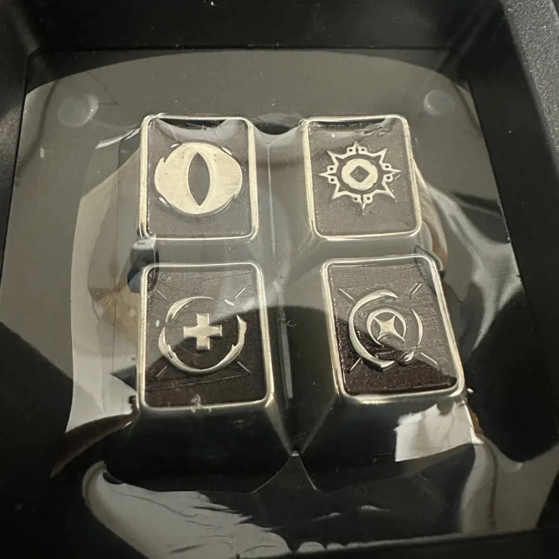 

Valorant Keycap Металлические колпачки для клавиш из титанового сплава Персонализированный вишневый профиль Пользовательские колпачки для клавиш MX Cross Switch Механическая крышка для клавиатуры