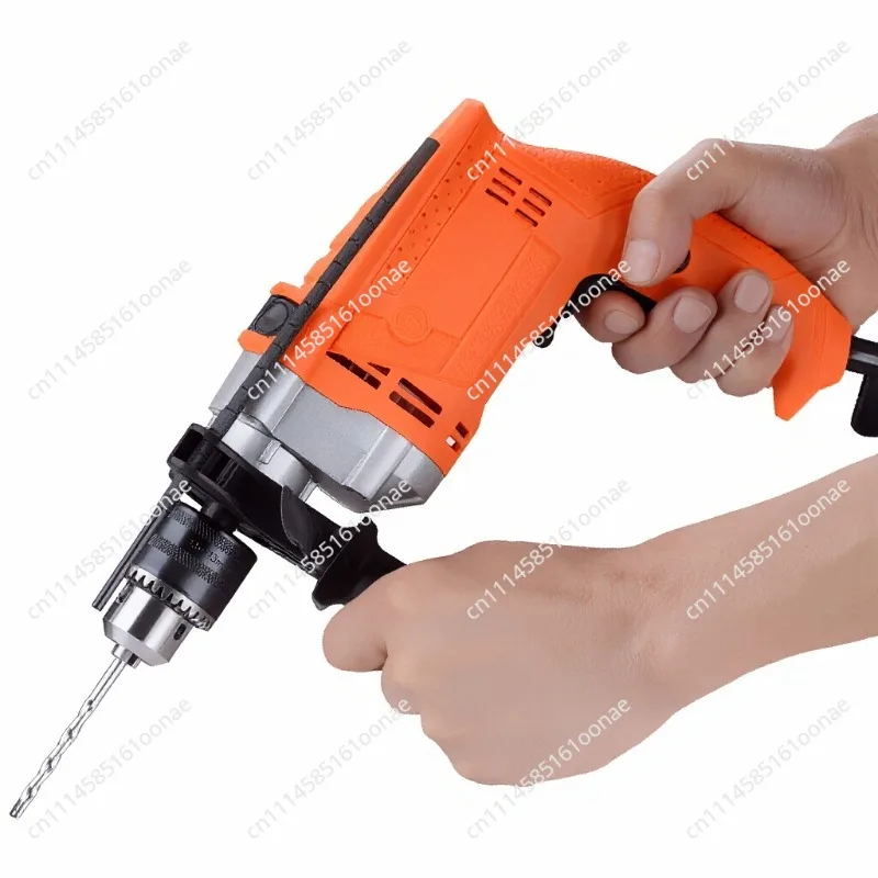 Multifunctional impact drill, household hand drill, dual-purpose high-power pistol drill, power tool shock