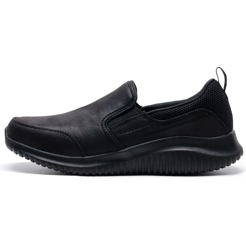 

Skechers Men's Shoes Black Easiest for Match Fashionable Walking Shoes Shock Absorbing Light Casual Shoes Formal Shoes 8790000-Bbk