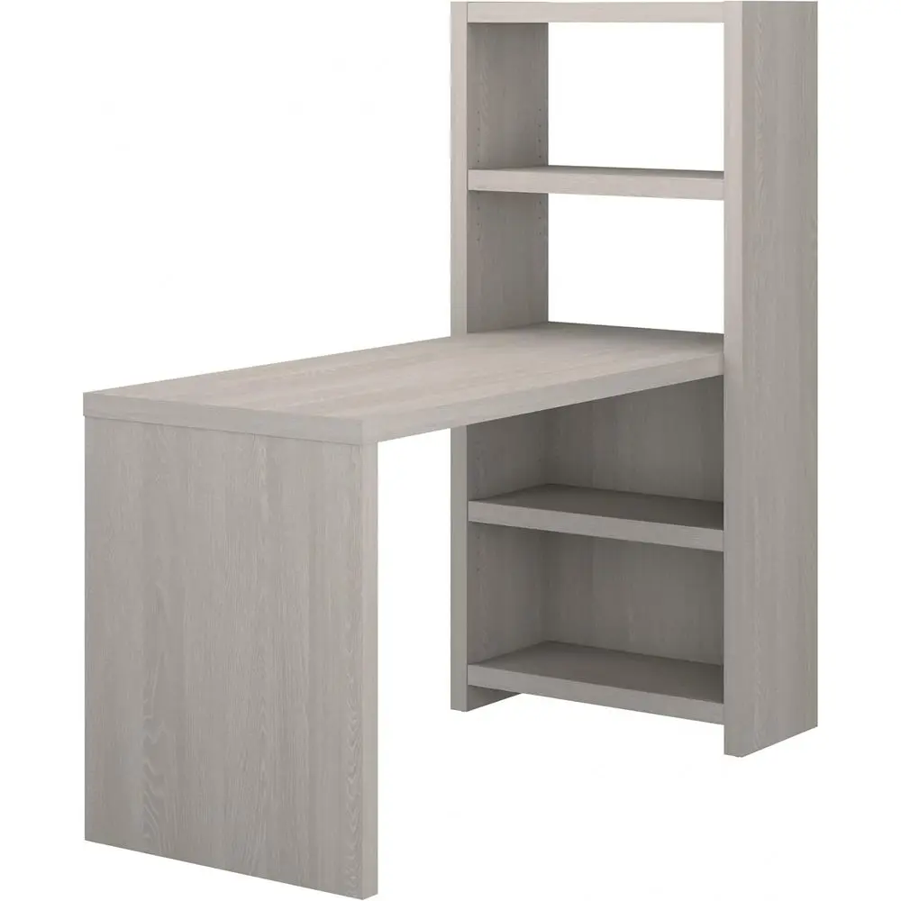 

Gray Sand 56 Wide Modern Echo Bookcase Desk