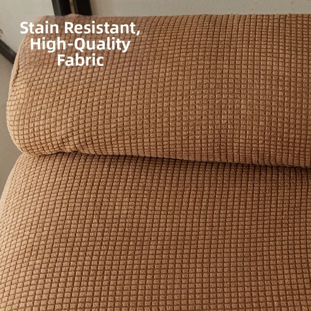 

Комплект из 4-х чехлов для домашнего декора: износостойкие эластичные чехлы для кресел-реклайнеров и диванов с карманами, защитные накидки для мебели