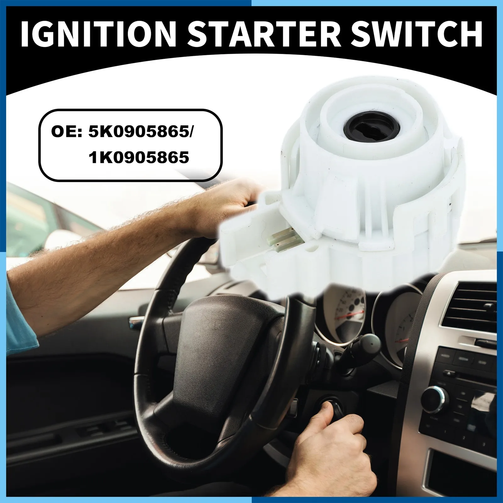 ل مفتاح تشغيل الإشعال رقم 5K0905865 مفتاح إشعال السيارة التبديل كاتب لأودي A3