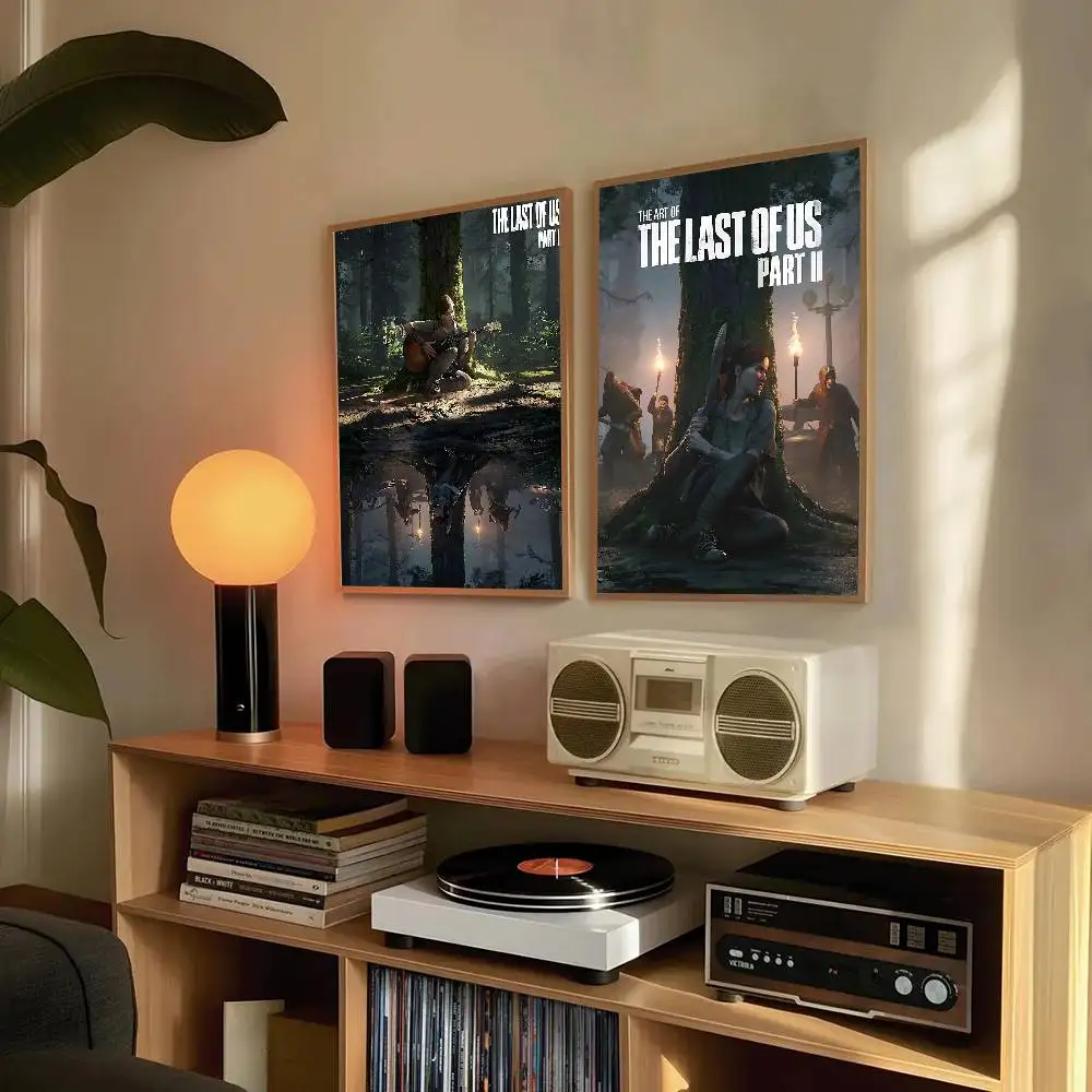 The Last Of Us أنيمي DIY ملصق لاصق يتوهم الجدار ملصق لغرفة المعيشة زخارف للحانات جدار ديكور