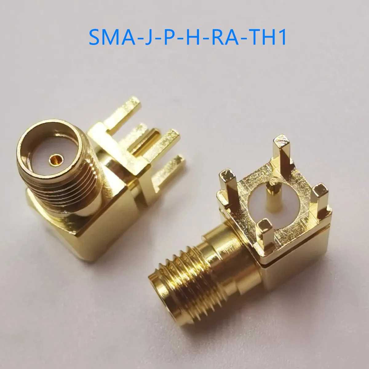 1PCS/5PCS SMA-J-P-H-RA-TH1 50 ohm RF coaxial connector 20GHz gold-plated