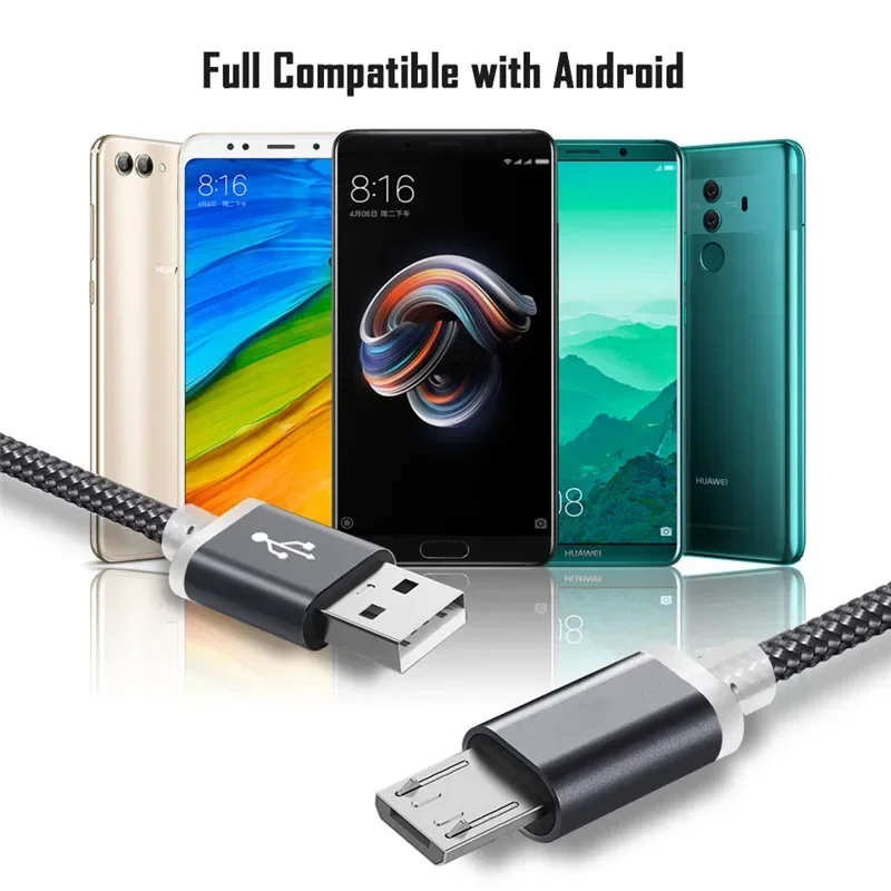 10mm Long Micro USB Connector Charging Cable For Doogee  Blackview Oukitel Leagoo Extra Long Tip Extension Connector RugGear