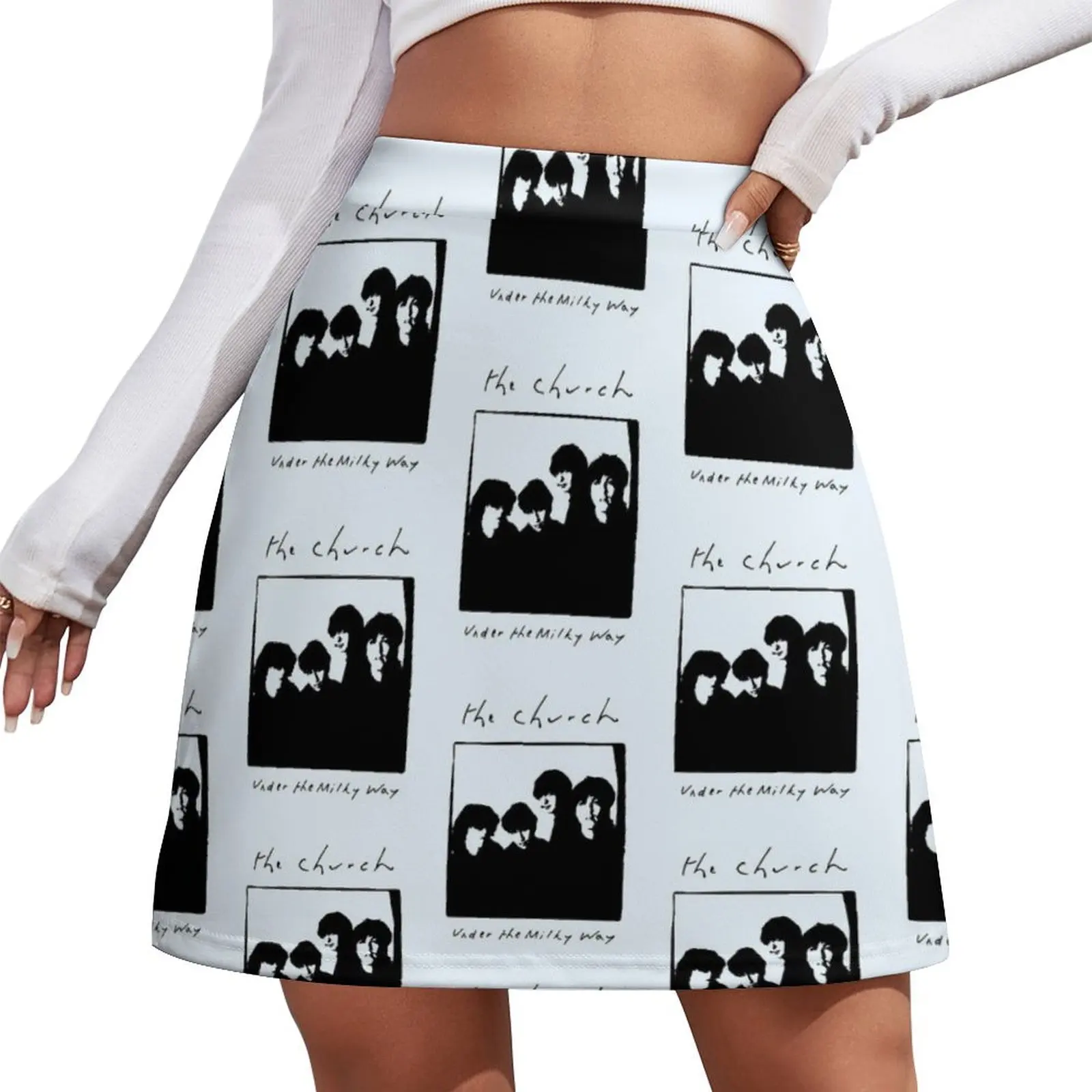 The Church: Under The Milky Way Mini Skirt sexy short mini skirts dresses summer woman 2026 Women's summer skirt