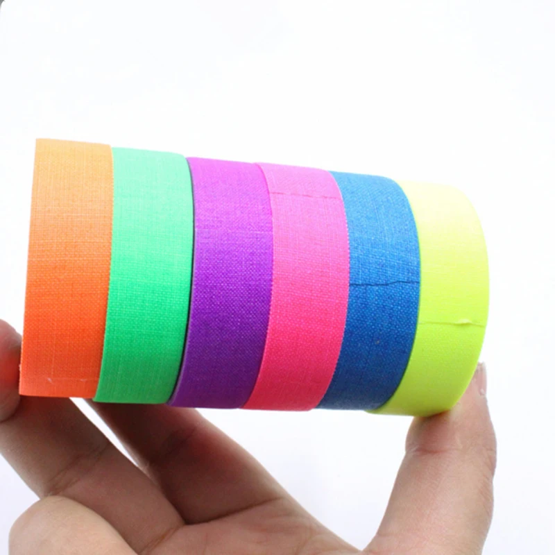 Color Self Adhesive Luminous Tape Glow In The Dark Emergency Logo Stage Decorative Warning Stickers Reflective Fluorescent Tape