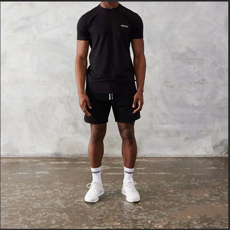 2024 Summer sports casual shorts for men outdoor running medium shorts across Xinjiang cotton men loose breathable fifth pants