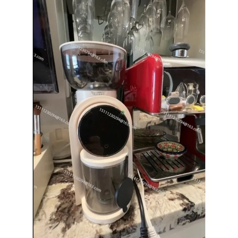 

Electric Coffee Grinder, Adjustable Steel Burr for Espresso/Pour Over - Smart & Compact for Home Baristas